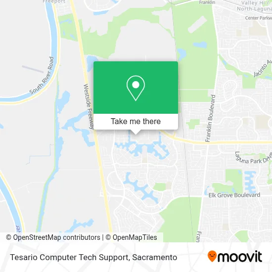 Tesario Computer Tech Support map