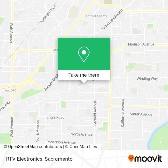 Rtv Electronics map