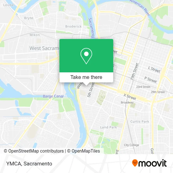 Ymca map