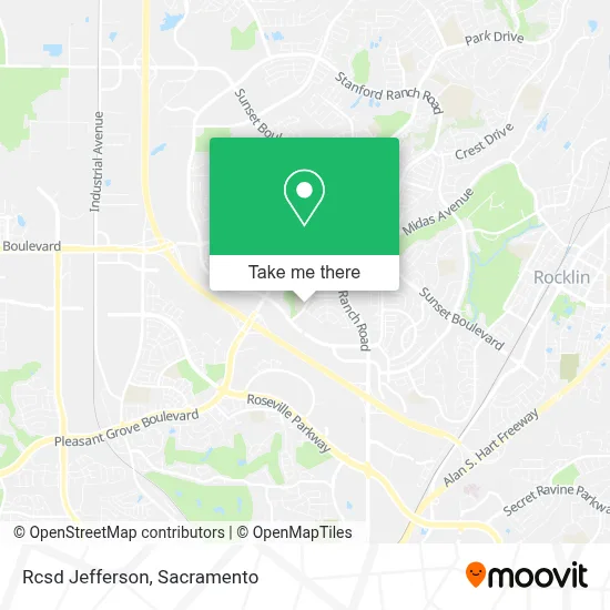 Rcsd Jefferson map