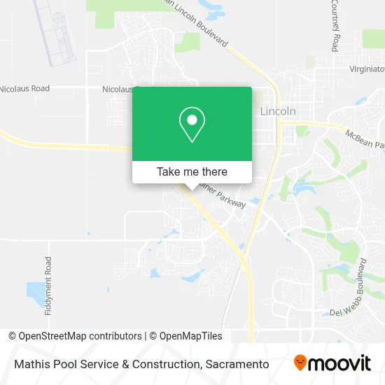 Mathis Pool Service & Construction map