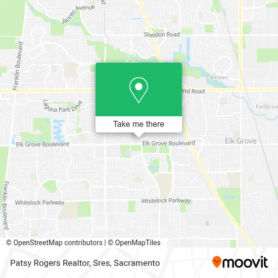 Patsy Rogers Realtor, Sres map
