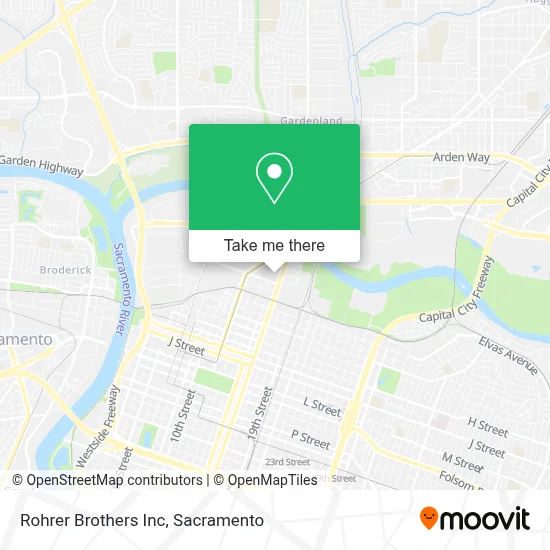 Rohrer Brothers Inc map