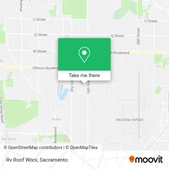 Rv Roof Worx map