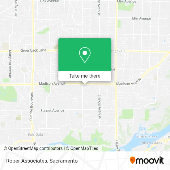 Roper Associates map