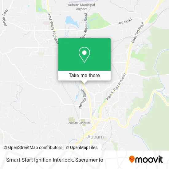 Smart Start Ignition Interlock map