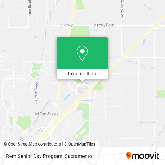 Rem Senior Day Program map