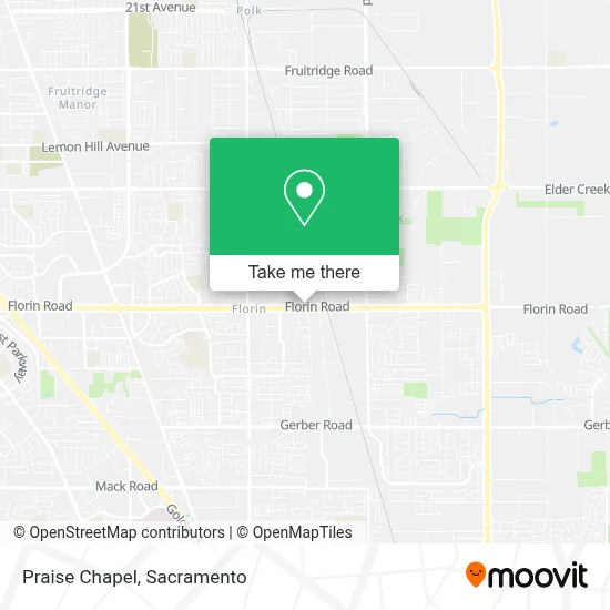 Praise Chapel map