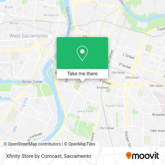 Xfinity Store by Comcast map