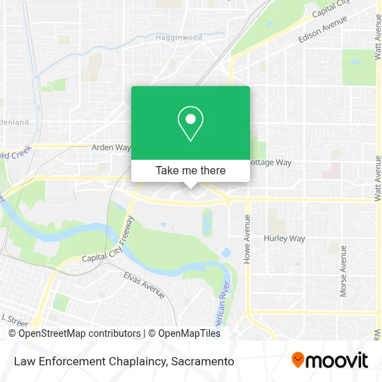 Law Enforcement Chaplaincy map