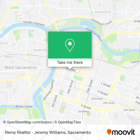 Remy Realtor - Jeremy Williams map