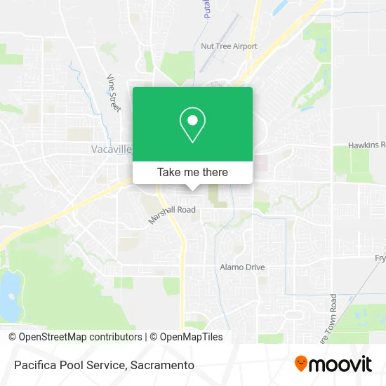 Pacifica Pool Service map