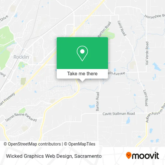 Wicked Graphics Web Design map