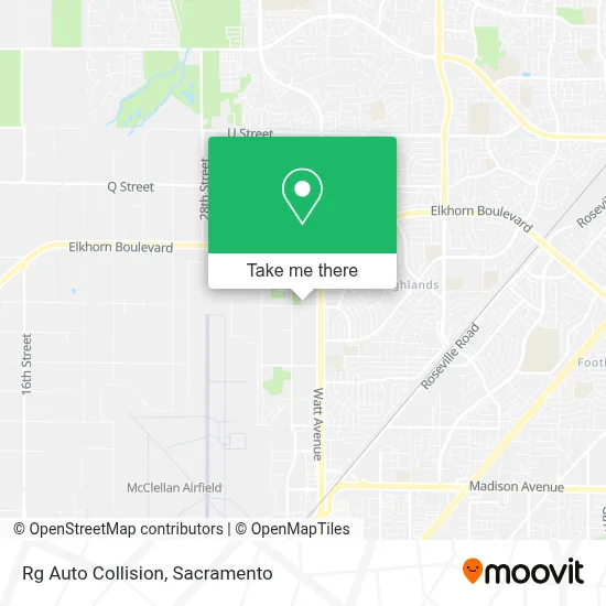 Rg Auto Collision map