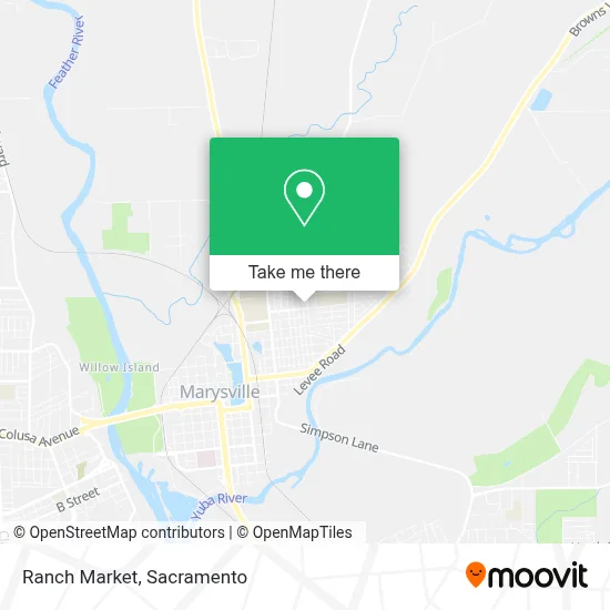 Ranch Market map