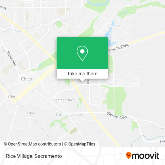 Rice Village map