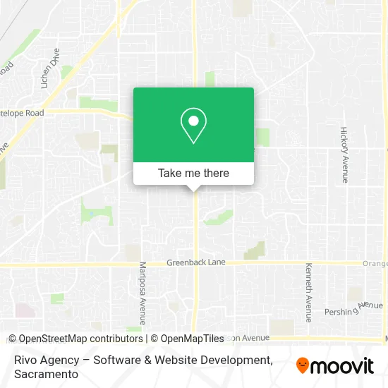Rivo Agency – Software & Website Development map