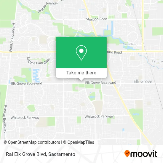 Rai Elk Grove Blvd map