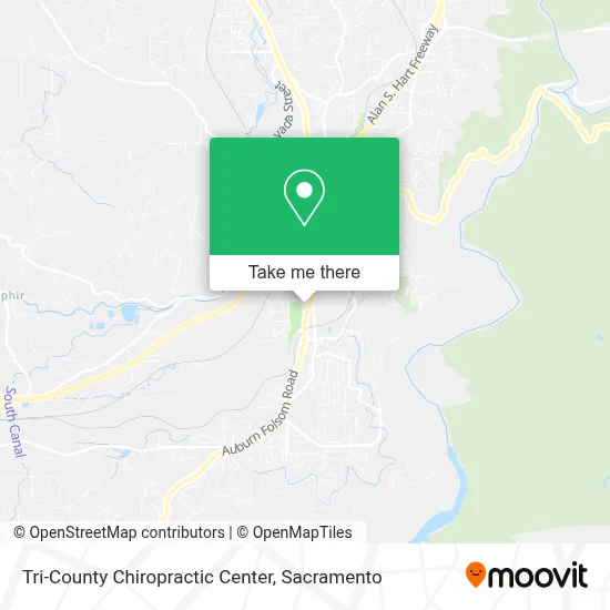 Tri-County Chiropractic Center map