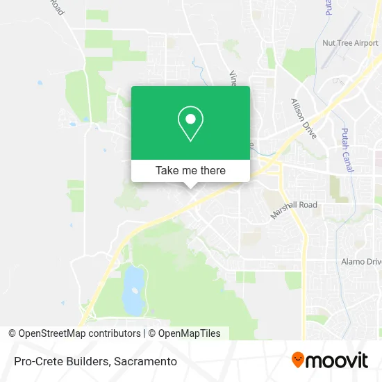 Pro-Crete Builders map