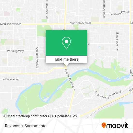Ravacons map