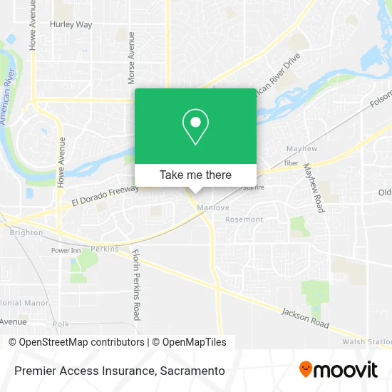 Premier Access Insurance map