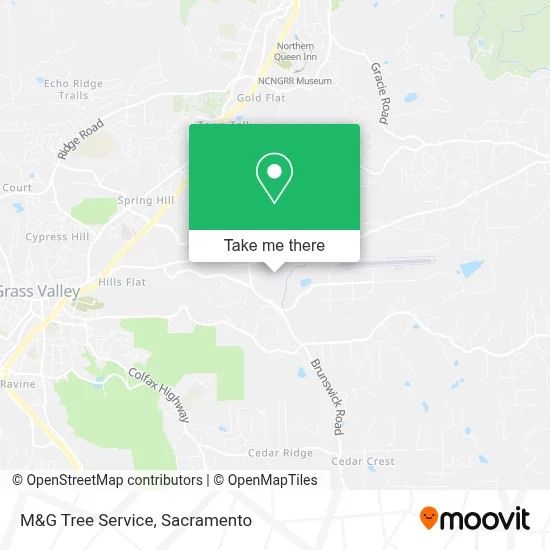 M&G Tree Service map