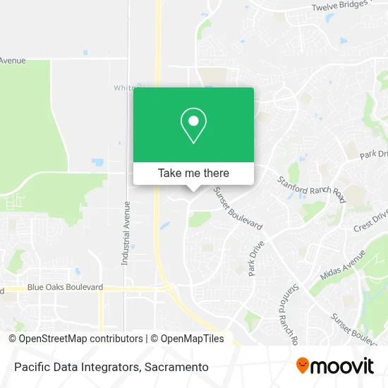 Pacific Data Integrators map