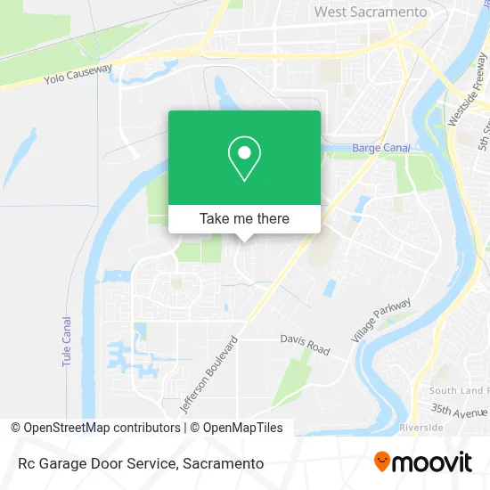 Rc Garage Door Service map