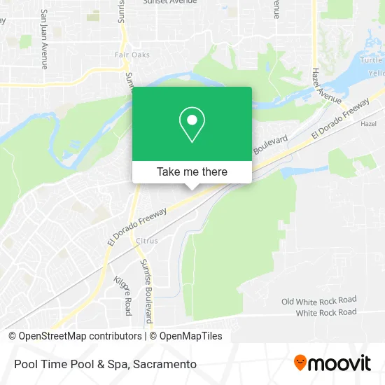 Pool Time Pool & Spa map