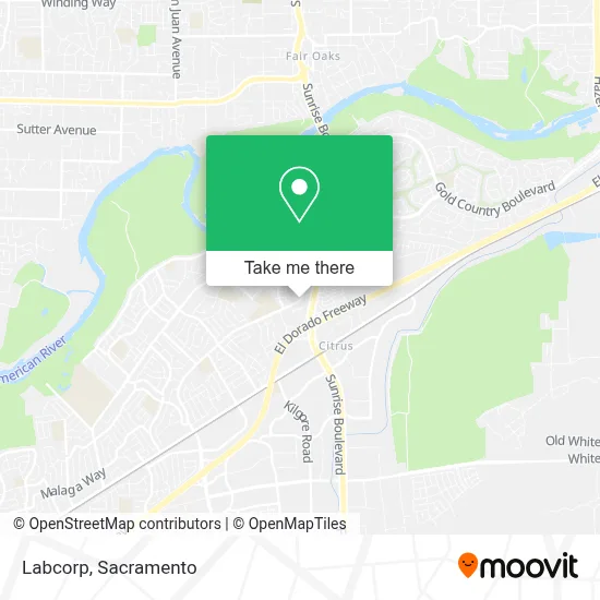 Labcorp map