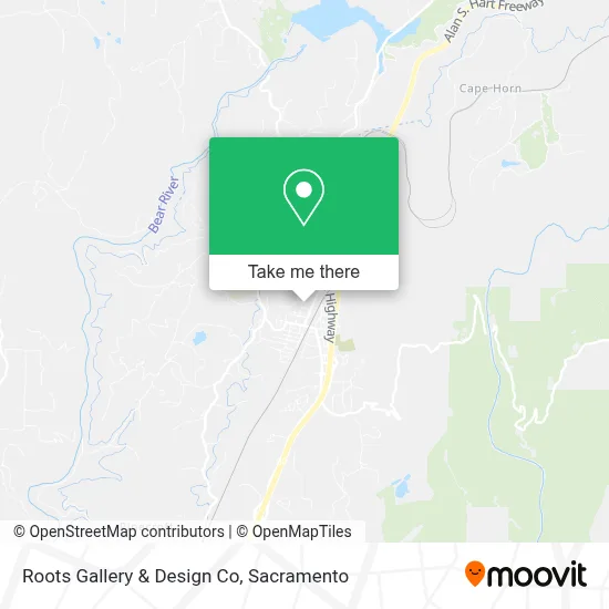 Roots Gallery & Design Co map