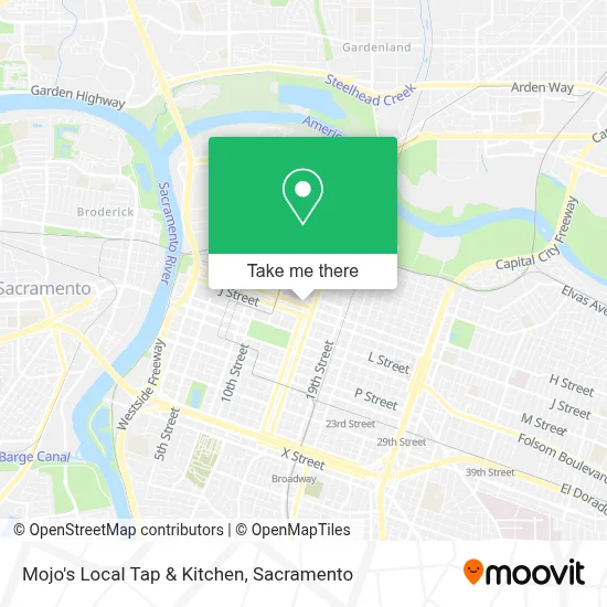 Mojo's Local Tap & Kitchen map