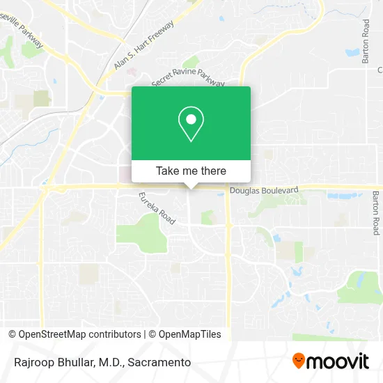 Rajroop Bhullar, M.D. map