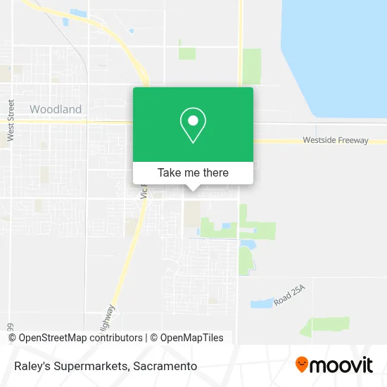Raley's Supermarkets map