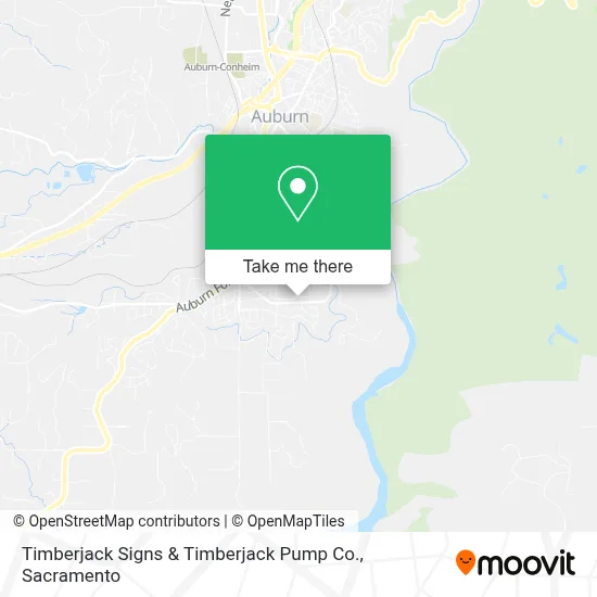 Timberjack Signs & Timberjack Pump Co. map