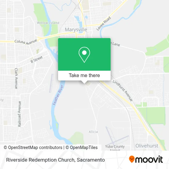 Riverside Redemption Church map