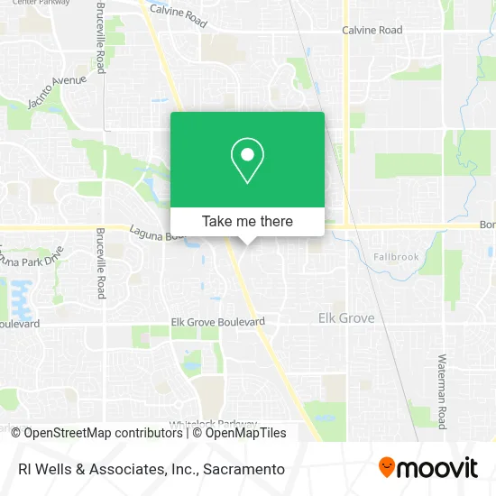 Rl Wells & Associates, Inc. map