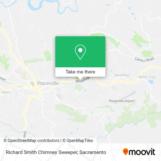 Richard Smith Chimney Sweeper map