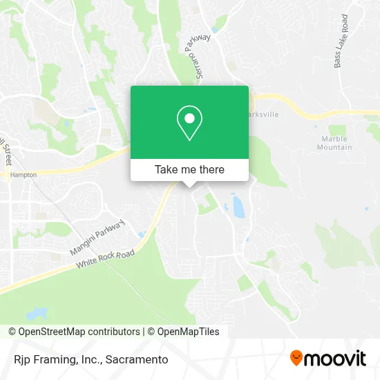 Rjp Framing, Inc. map