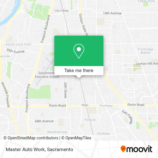 Master Auto Work map
