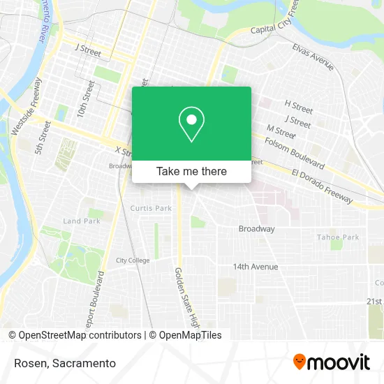 Rosen map