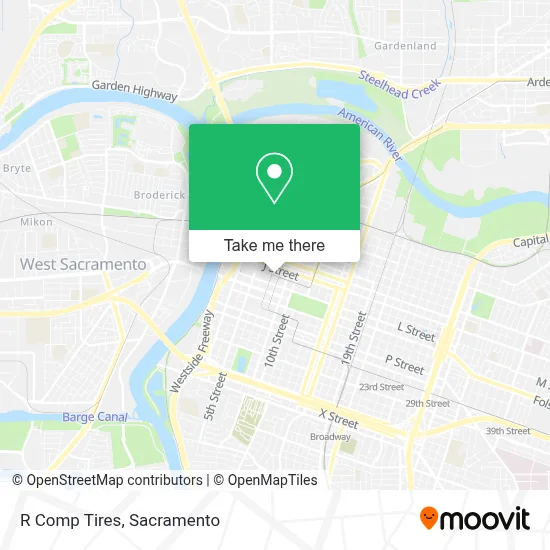 R Comp Tires map