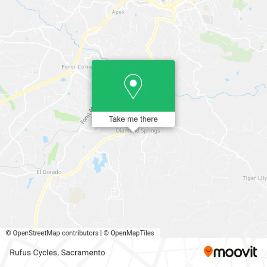 Rufus Cycles map