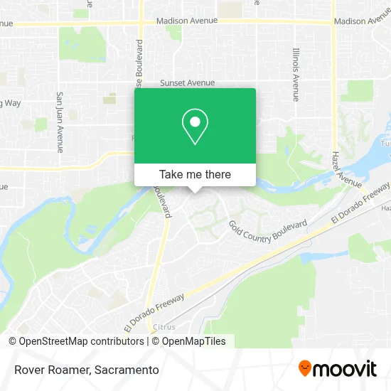 Rover Roamer map