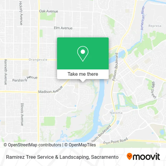 Ramirez Tree Service & Landscaping map