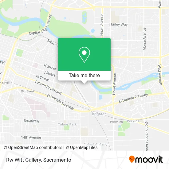 Rw Witt Gallery map