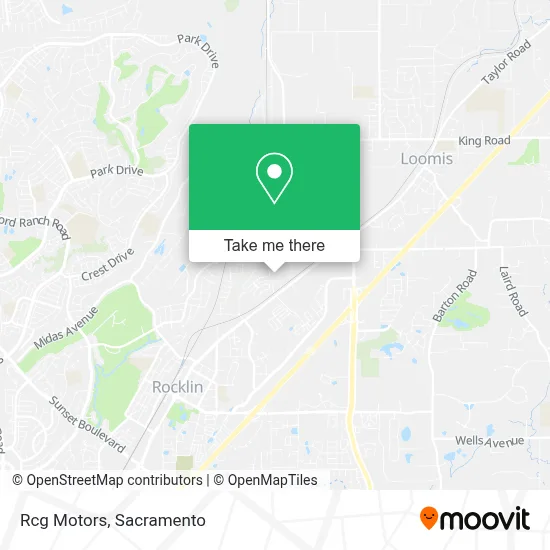 Rcg Motors map