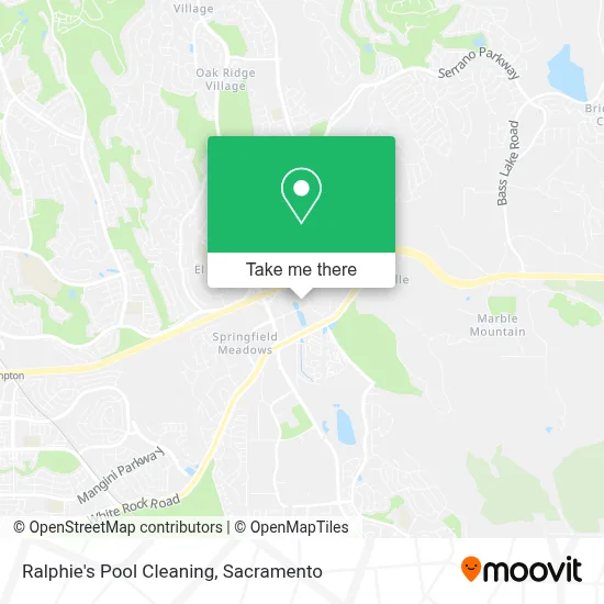 Ralphie's Pool Cleaning map