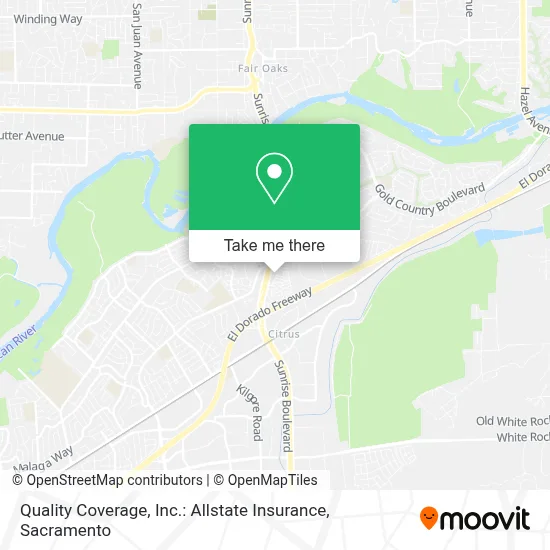 Quality Coverage, Inc.: Allstate Insurance map
